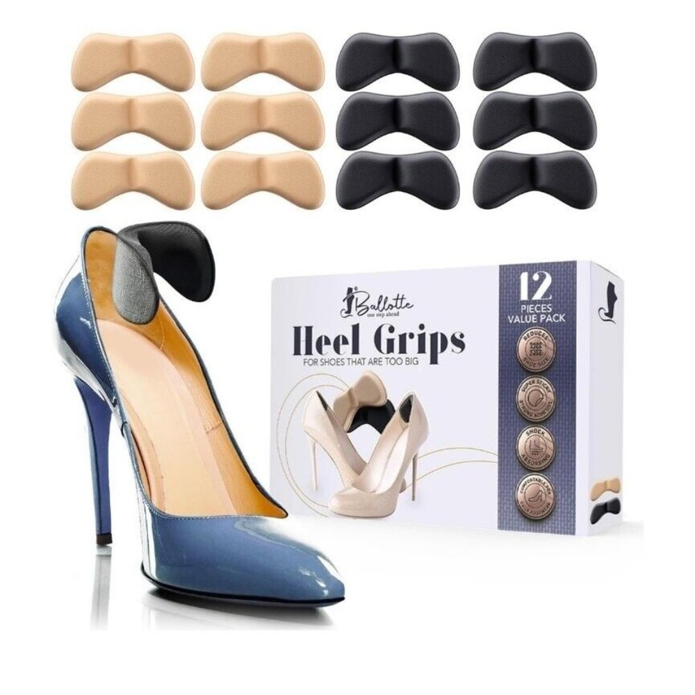Ballotte Silicone Heel Protector - Heel Grips Heel Pads Shoe Pads Shoe Inserts